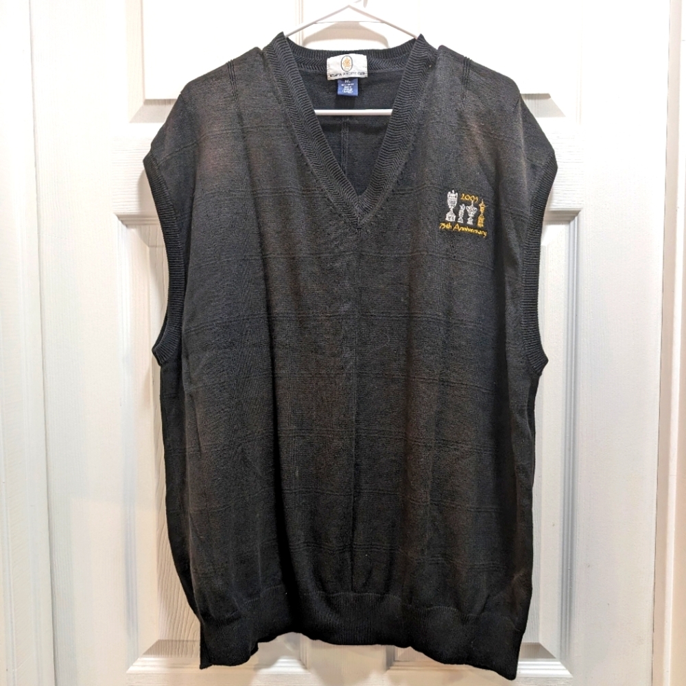 Atlanta Athletic Club 75th Anniversary Knit Golf Vest